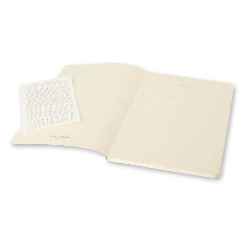 2 Cahiers Volant Grand Format Lignés Rose et Magenta Moleskine