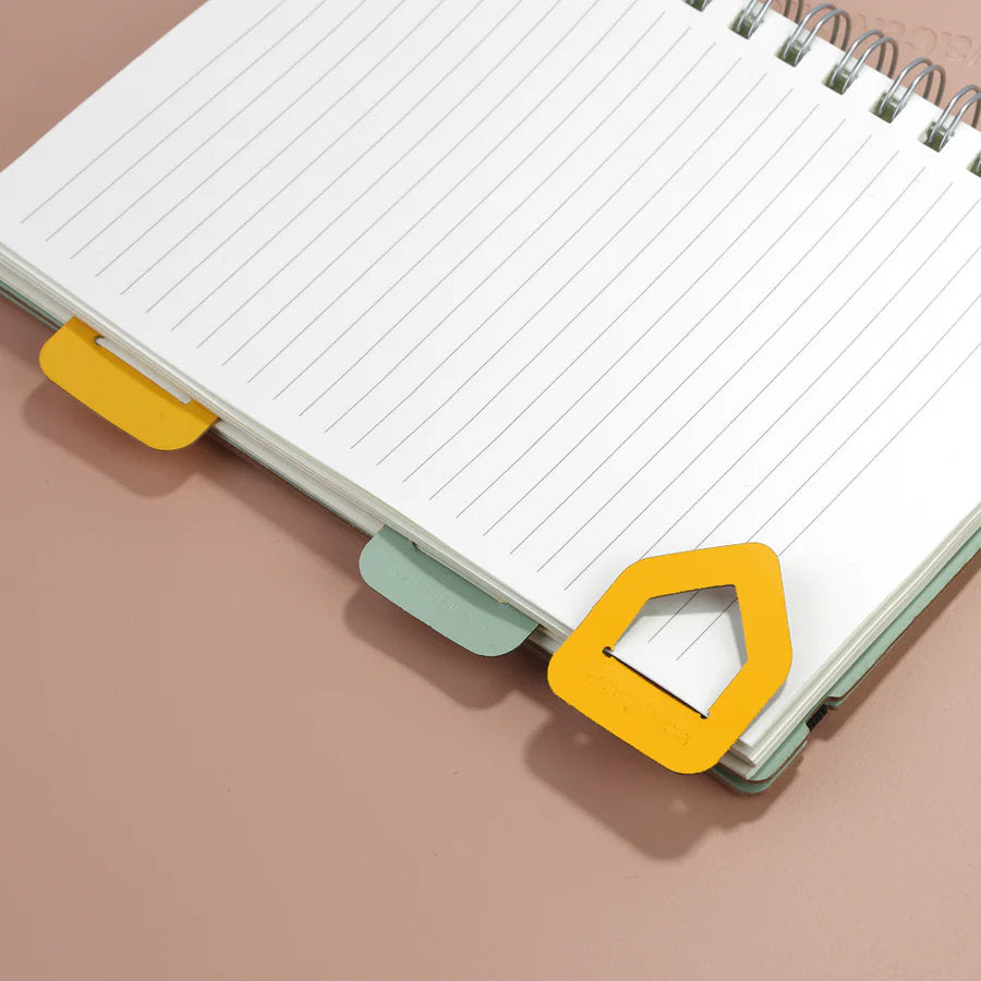 3 Marques-Pages Urban S Jaune Vacavaliente