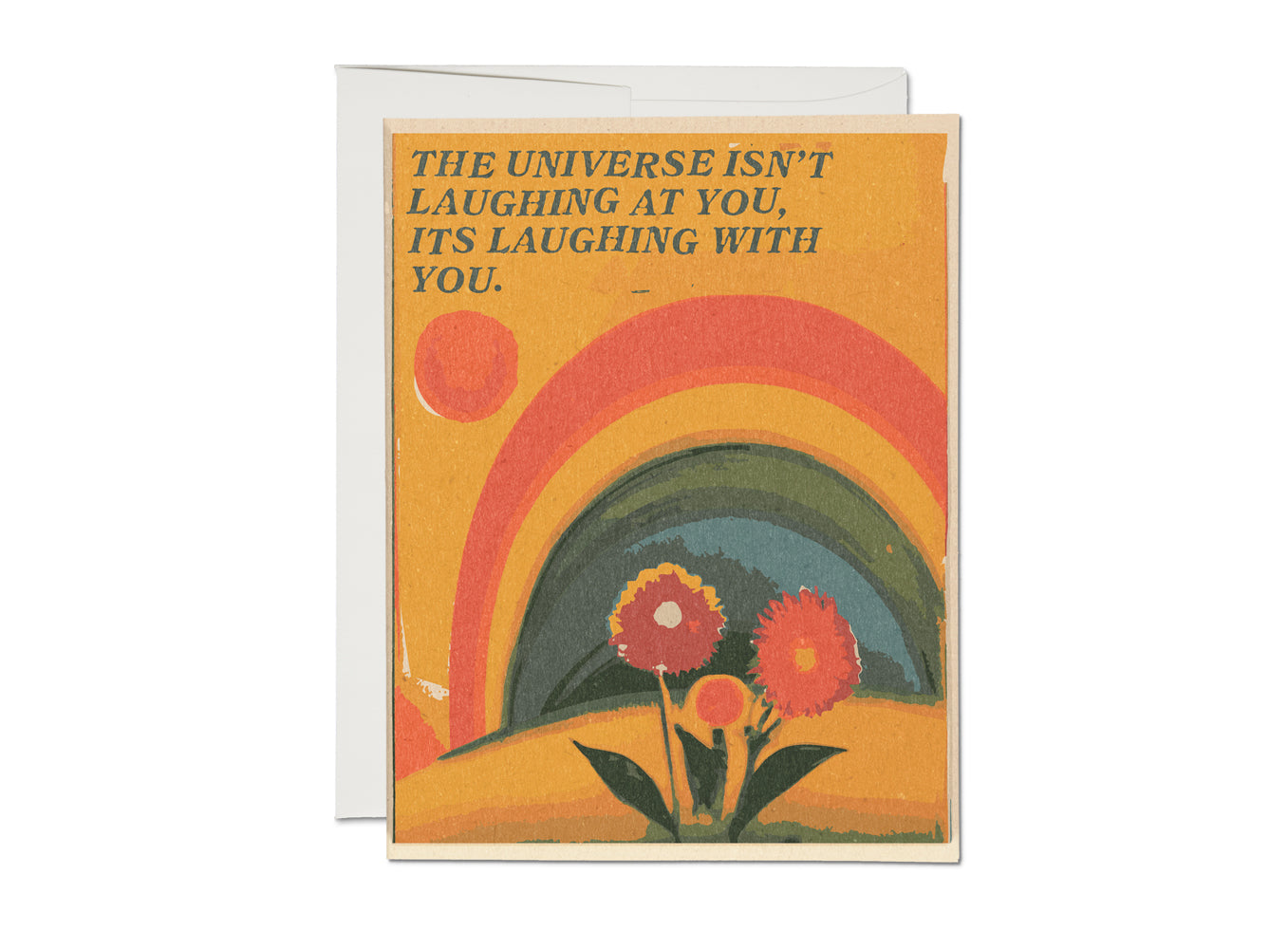 Carte de Vœux Universe Laughs Red Cap Cards