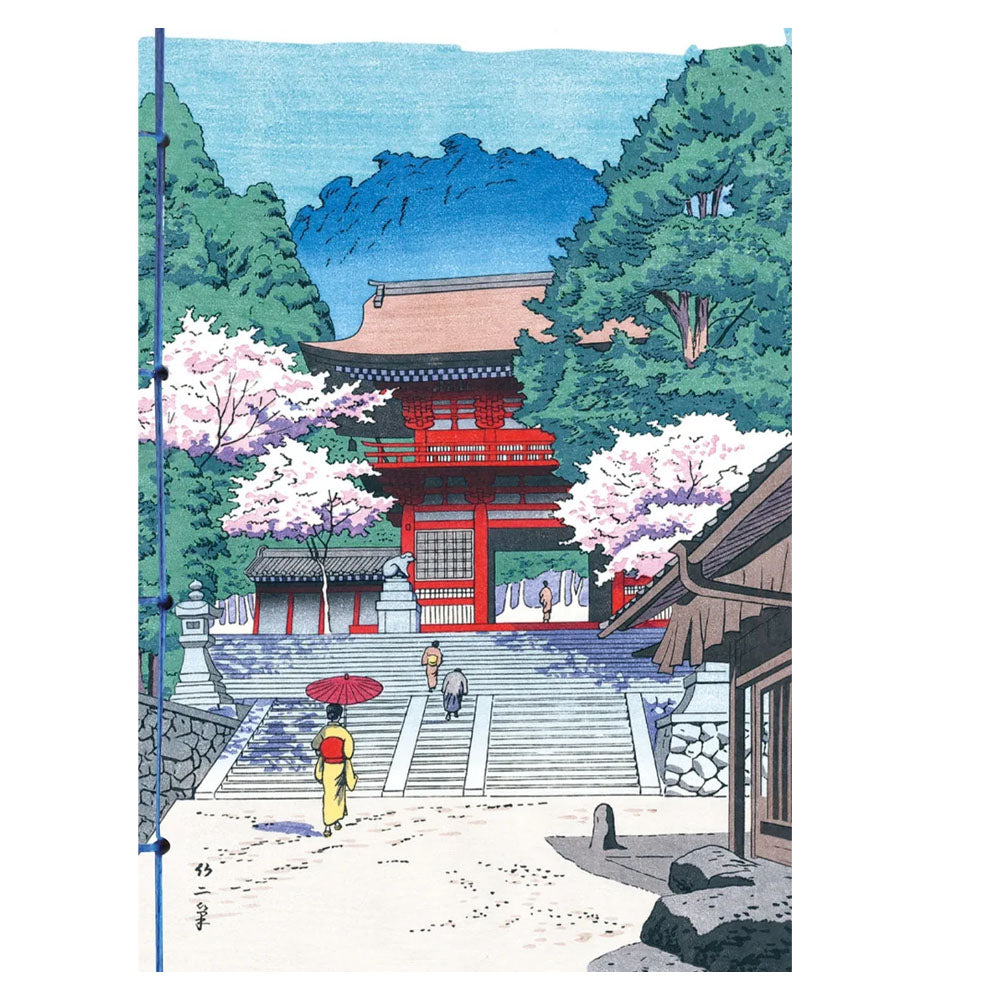 Carnet A5 Les Pagodes Dans l'Estampe Japonaise Éditions Hazan