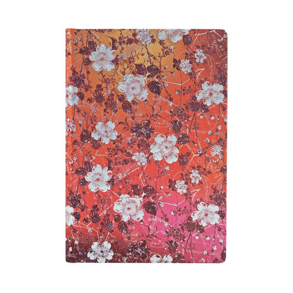 Carnet Rigide Sakura Katagami Floraux Mini Ligné Paperblanks