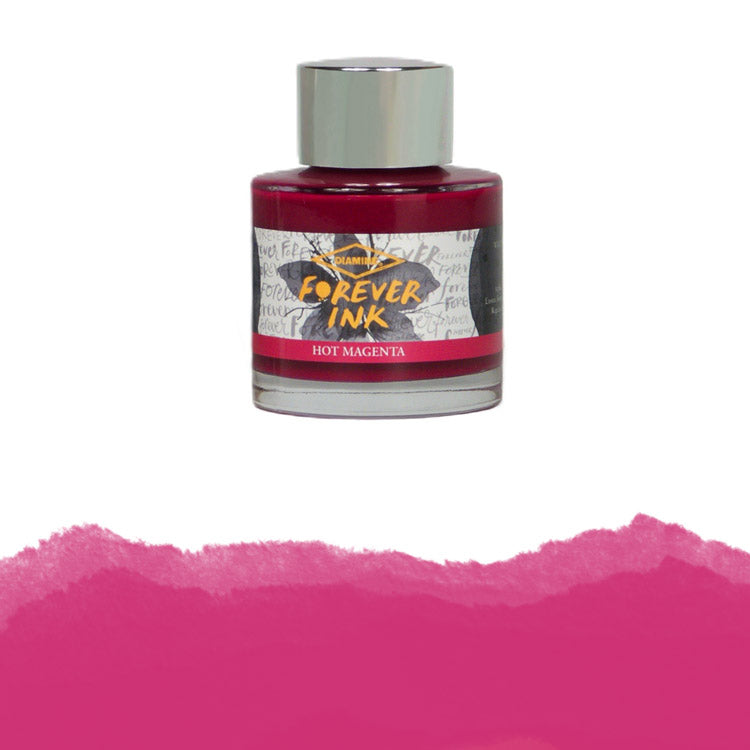 Encre pour Stylos-Plume Forever Ink Hot Magenta 50ml Diamine
