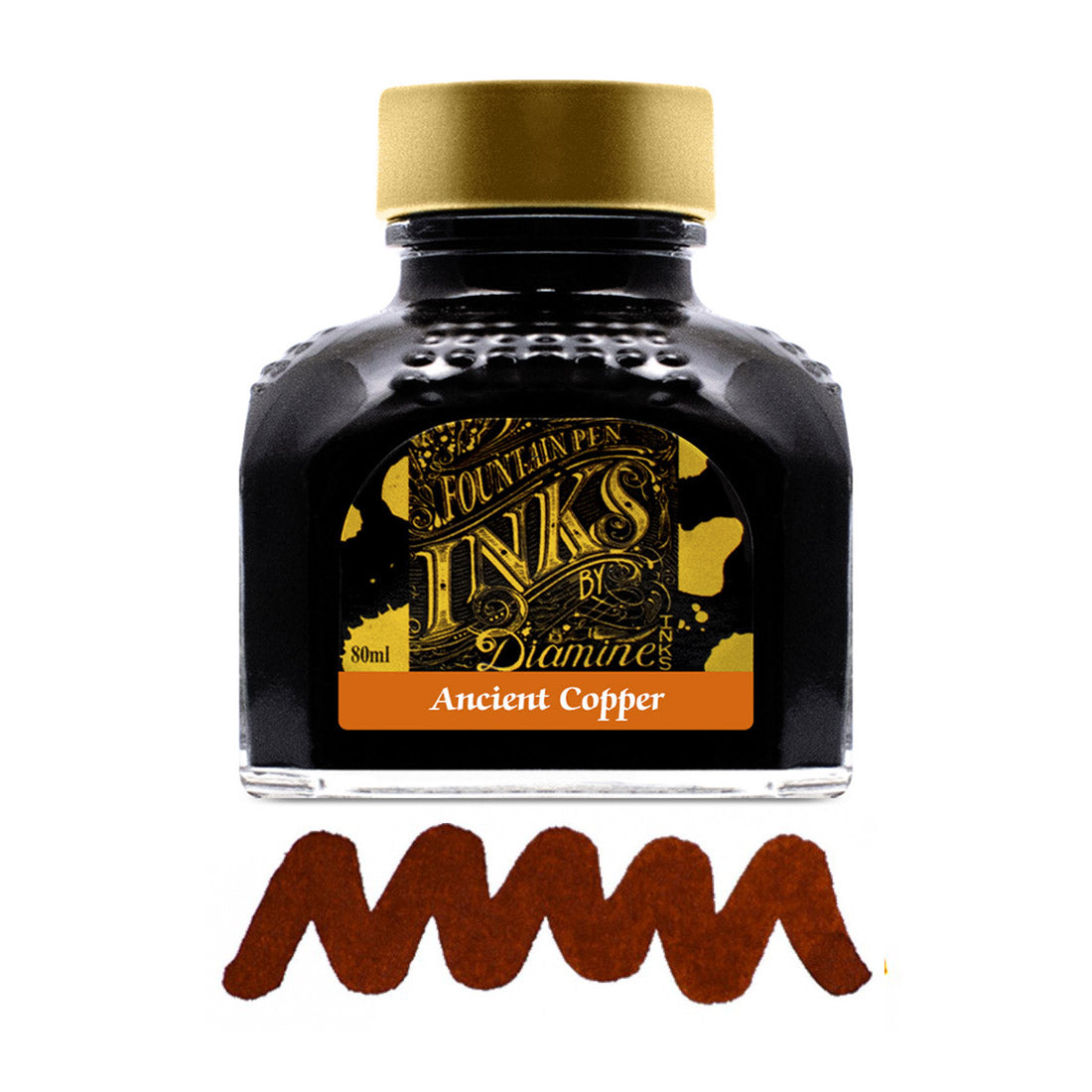 Encre pour Stylos-Plume Ancient Copper 80ml Diamine