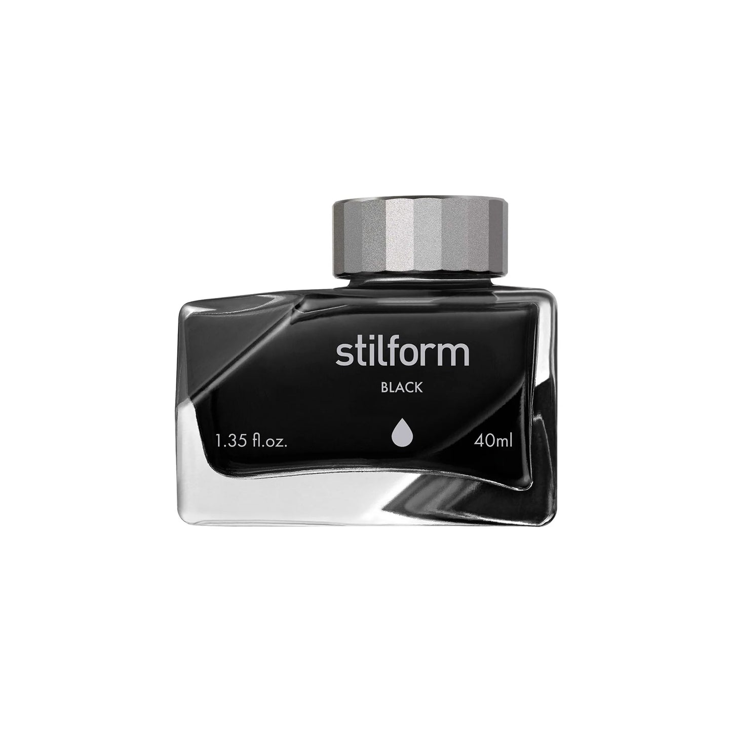 Encres pour Stylos-Plume Noir 40ml Stilform