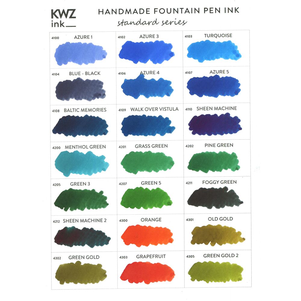 Encre Menthol Green 60ml Kwz Ink