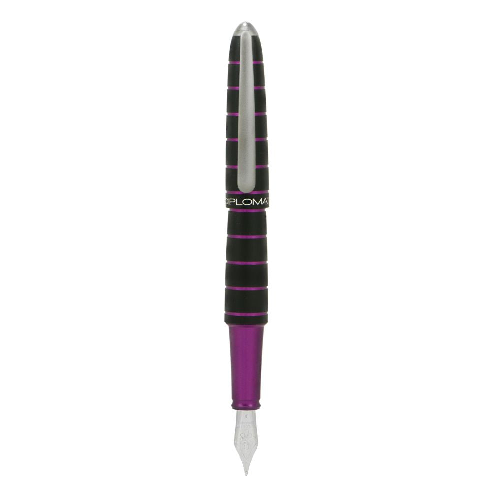 Stylo-Plume Elox Ring Noir/Violet Diplomat