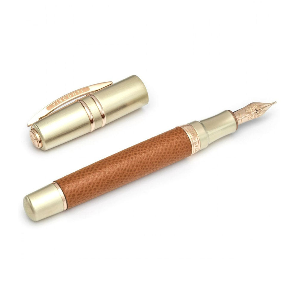 Stylo-Plume Homo Sapiens Dual Touch Cognac Visconti