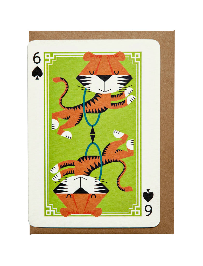 Carte de Vœux 6 de Pique I Ended Up Here