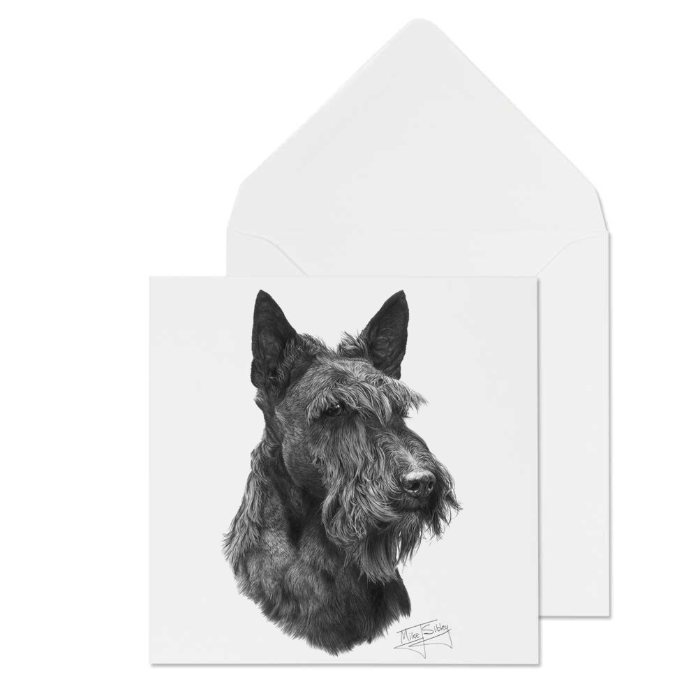 Carte de Vœux Mike Sibley Terrier Écossais C&S Products