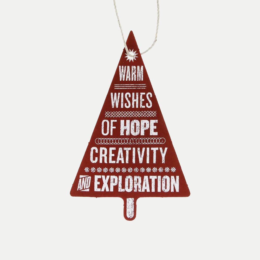 Carnet Ornament Note Card Sapin Moleskine