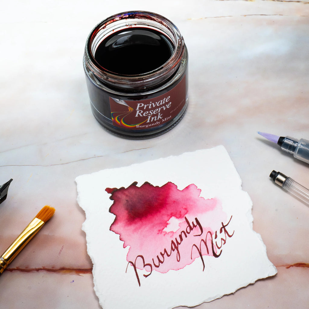 12 Cartouches pour Stylo-Plume Burgundy Mist Private Reserve Ink