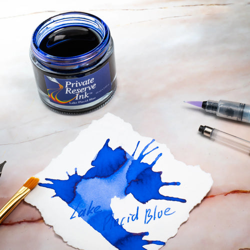 12 Cartouches pour Stylo-Plume Lake Placid Blue Private Reserve Ink