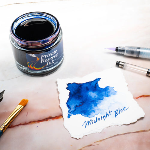 12 Cartouches pour Stylo-Plume Midnight Blue Private Reserve Ink