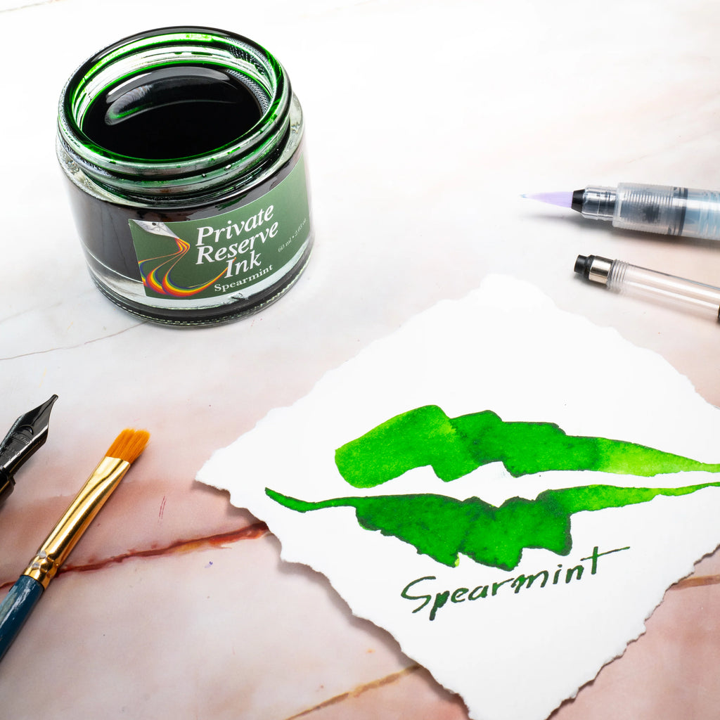 12 Cartouches pour Stylo-Plume Spearmint Private Reserve Ink