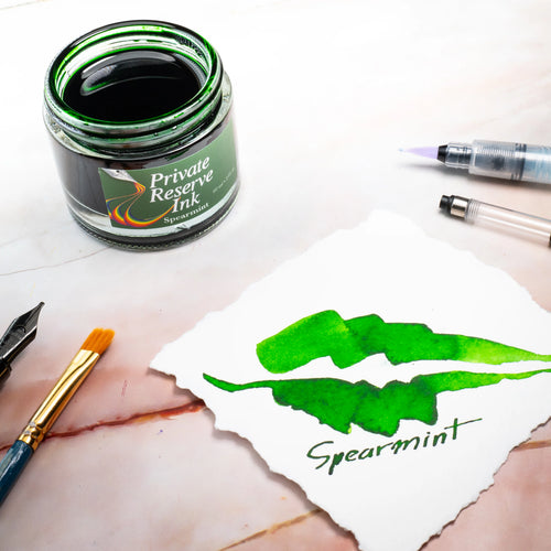 12 Cartouches pour Stylo-Plume Spearmint Private Reserve Ink
