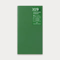 Traveler's Company Recharge Notebook 019 Agenda Semainier + Notes