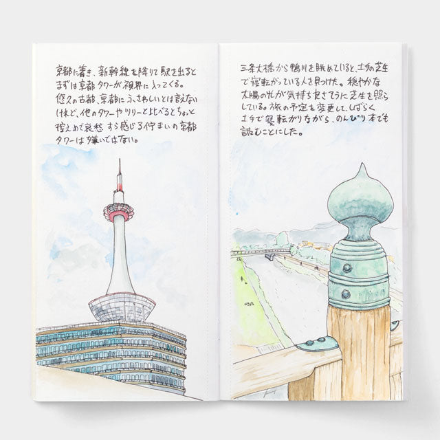 Traveler's Company Recharge Notebook 027 Papier Aquarelle