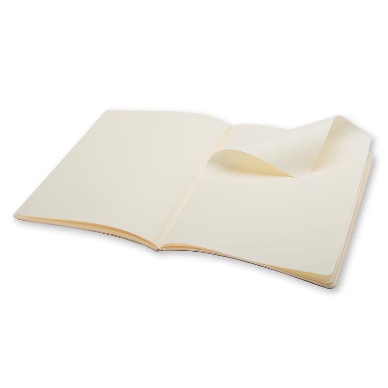 2 Cahiers Volant Grand Format Pages Blanches Rose et Magenta Moleskine