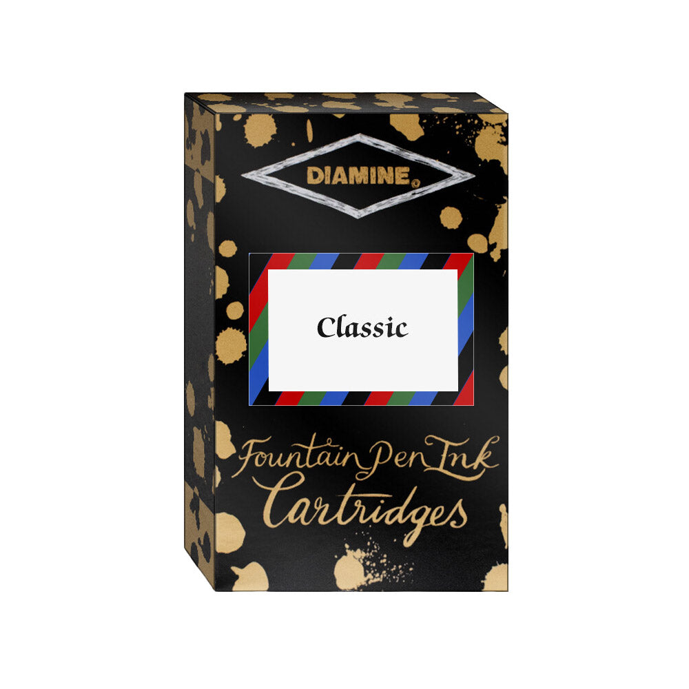 20 Cartouches pour Stylos-Plume Mix Classic Diamine