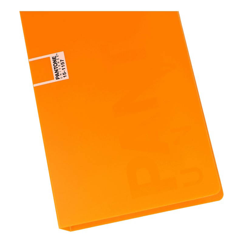 Porte-Cartes Flame Orange Petit Format Pantone