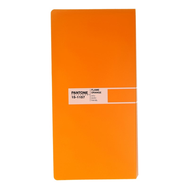 Porte-Cartes Flame Orange Petit Format Pantone