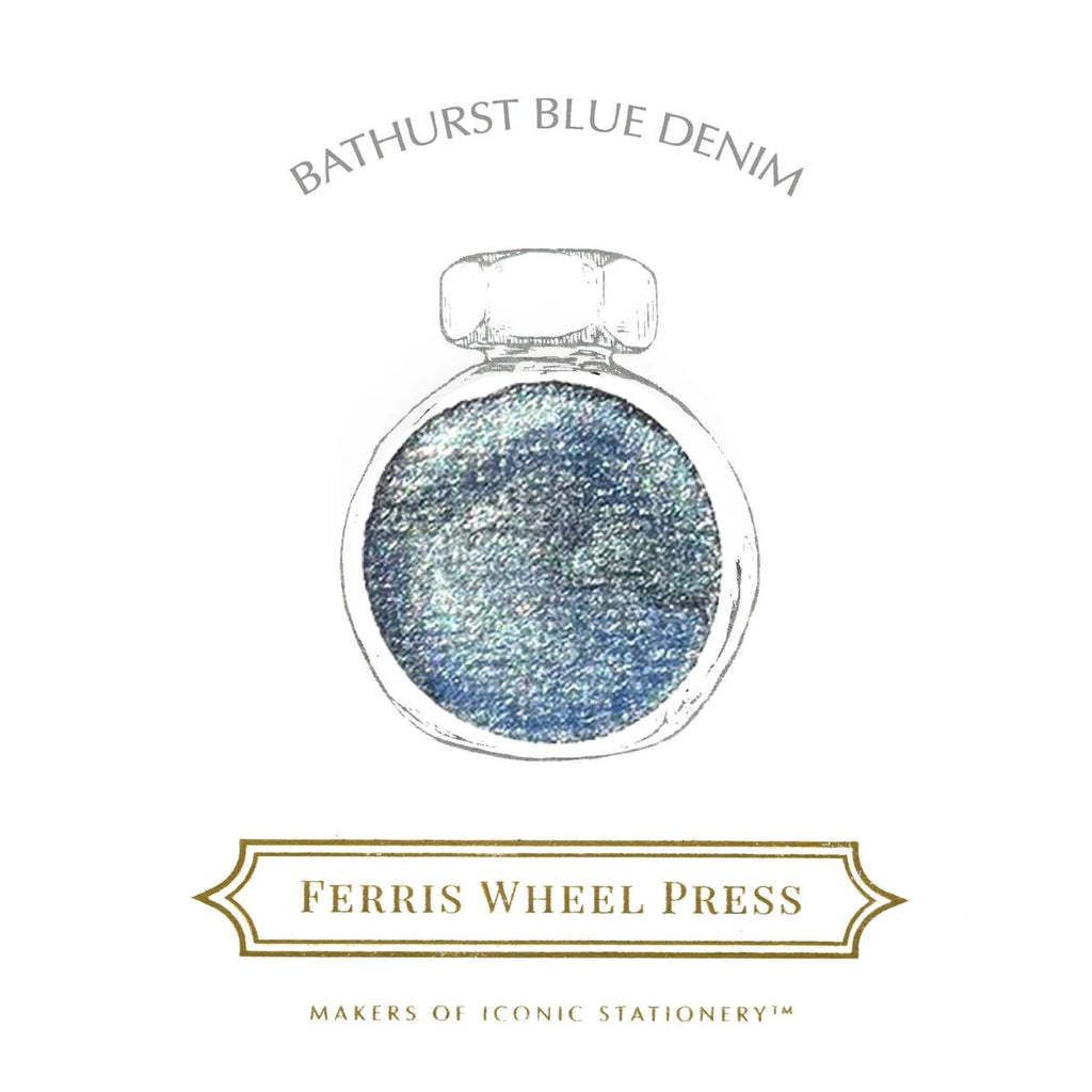 Encre Bathurst Blue Denim 38ml Ferris Wheel Press