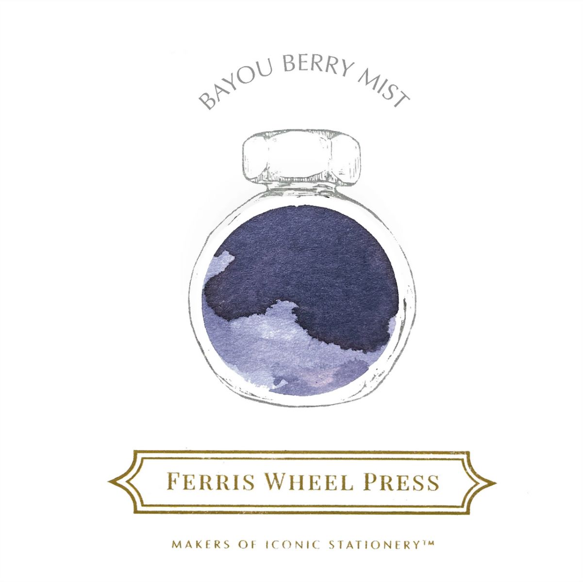 Encres pour Stylos-Plume Bayou Berry Mist 38ml Ferris Wheel Press