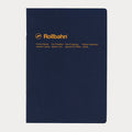 Carnet Quadrillé A5 Rollbahn Bleu Foncé Delfonics