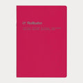 Carnet Quadrillé A5 Rollbahn Rose Foncé Delfonics