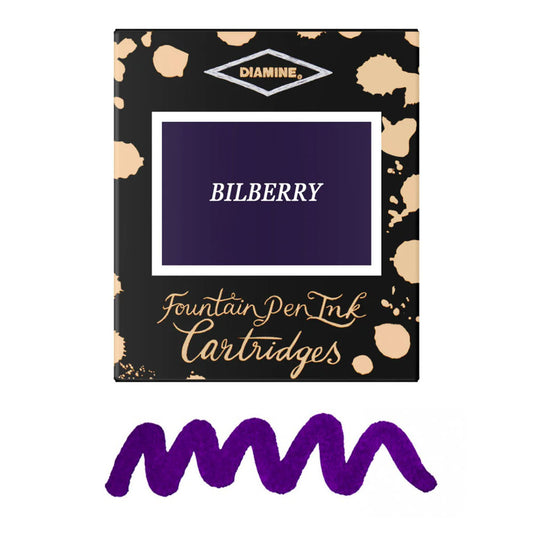 6 Cartouches pour Stylos-Plume Bilberry Diamine