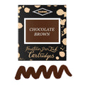 6 Cartouches pour Stylos-Plume Chocolate Brown Diamine