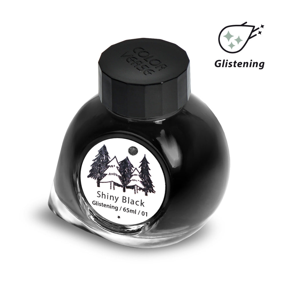 Encre Brillante pour Stylo-Plume Shiny Black Colorverse