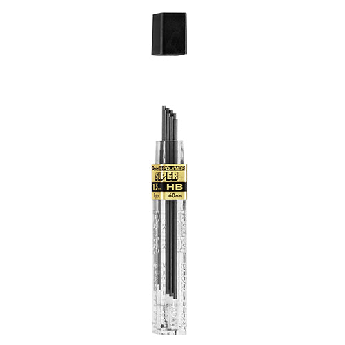 Pentel Pack de 2 Étui de 8 Mines Hi-Polymer Super 1.3 mm HB