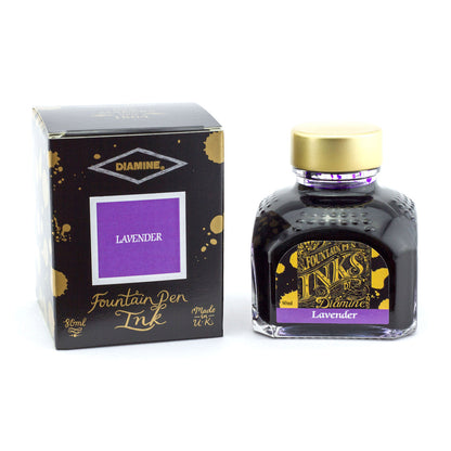 Encre pour Stylos-Plume Lavender 80ml Diamine