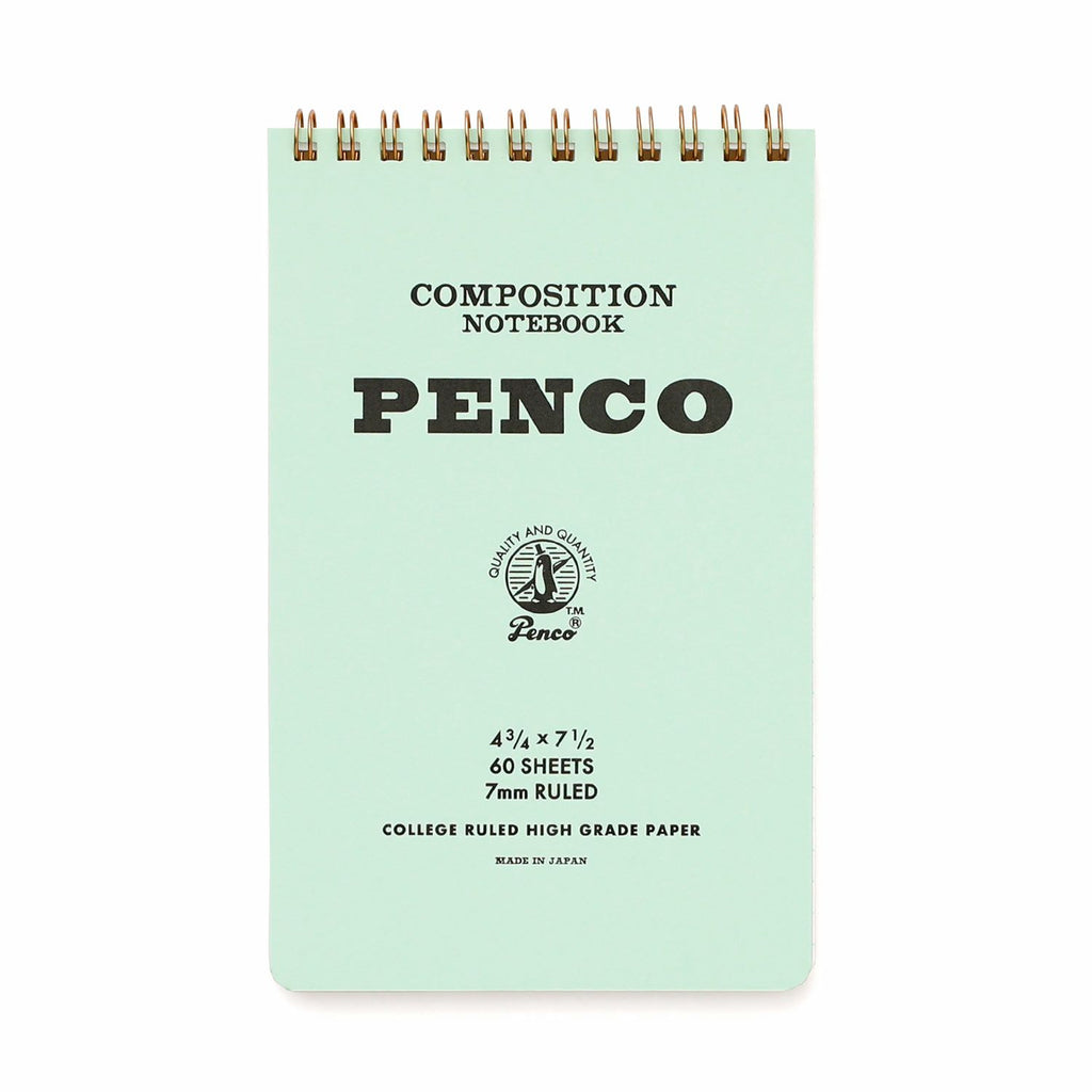 Bloc-Note Ligné Vert Menthe M Penco