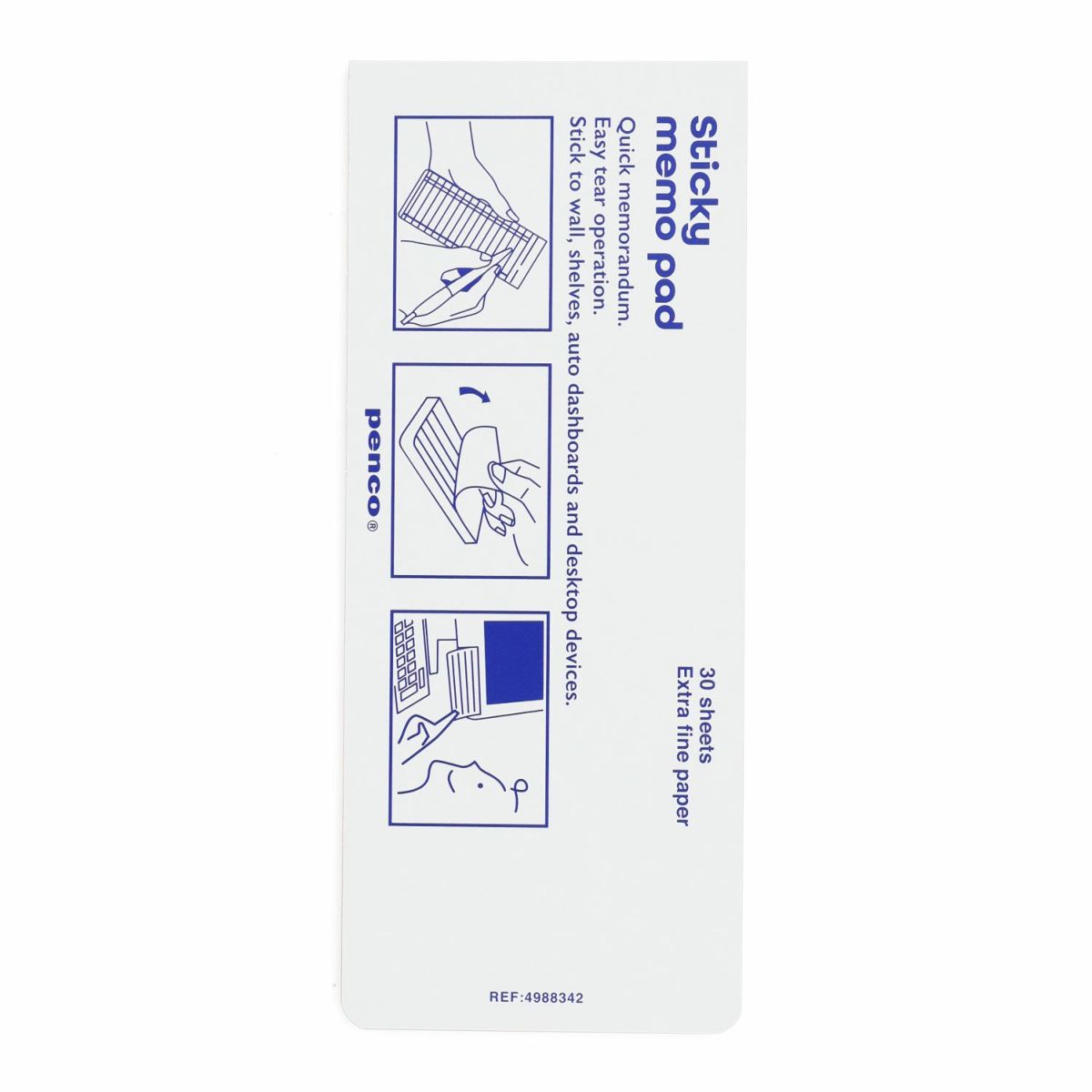 Bloc-Notes Autocollant Planning Mensuel Penco