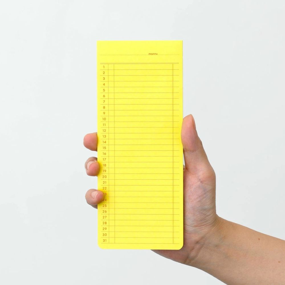 Bloc-Notes Autocollant Planning Mensuel Penco