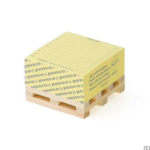 Bloc-Notes Todo-List sur Palette C Penco