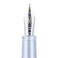 Bloc-Plume Aero avec Manchon Argent Mat et Plume 14 Carats Diplomat