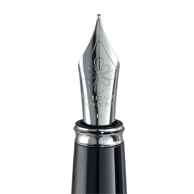 Bloc-Plume Excellence A Plus Acier Chrome Diplomat