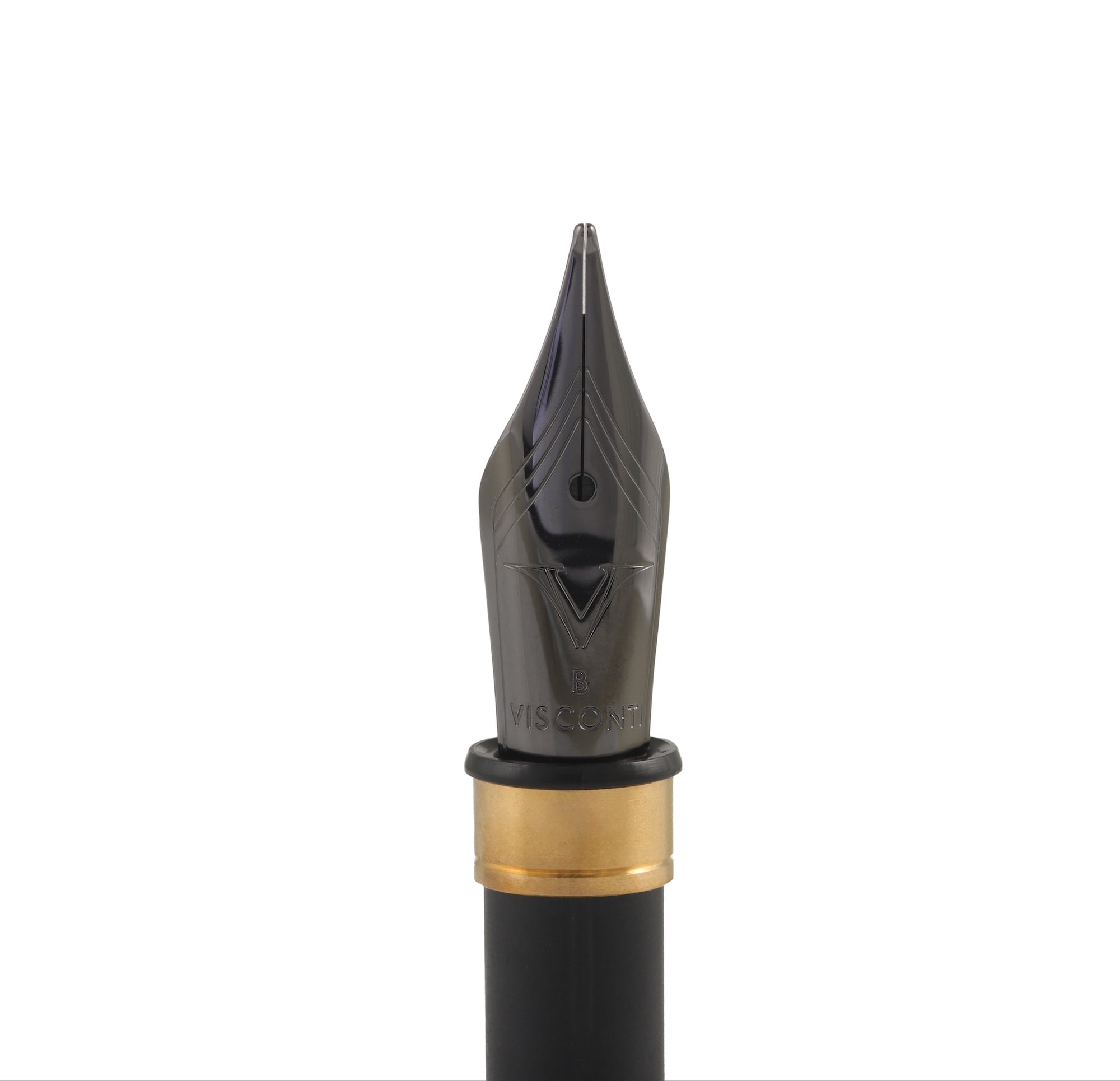 Bloc-Plume GA70 Large Acier Noir Visconti