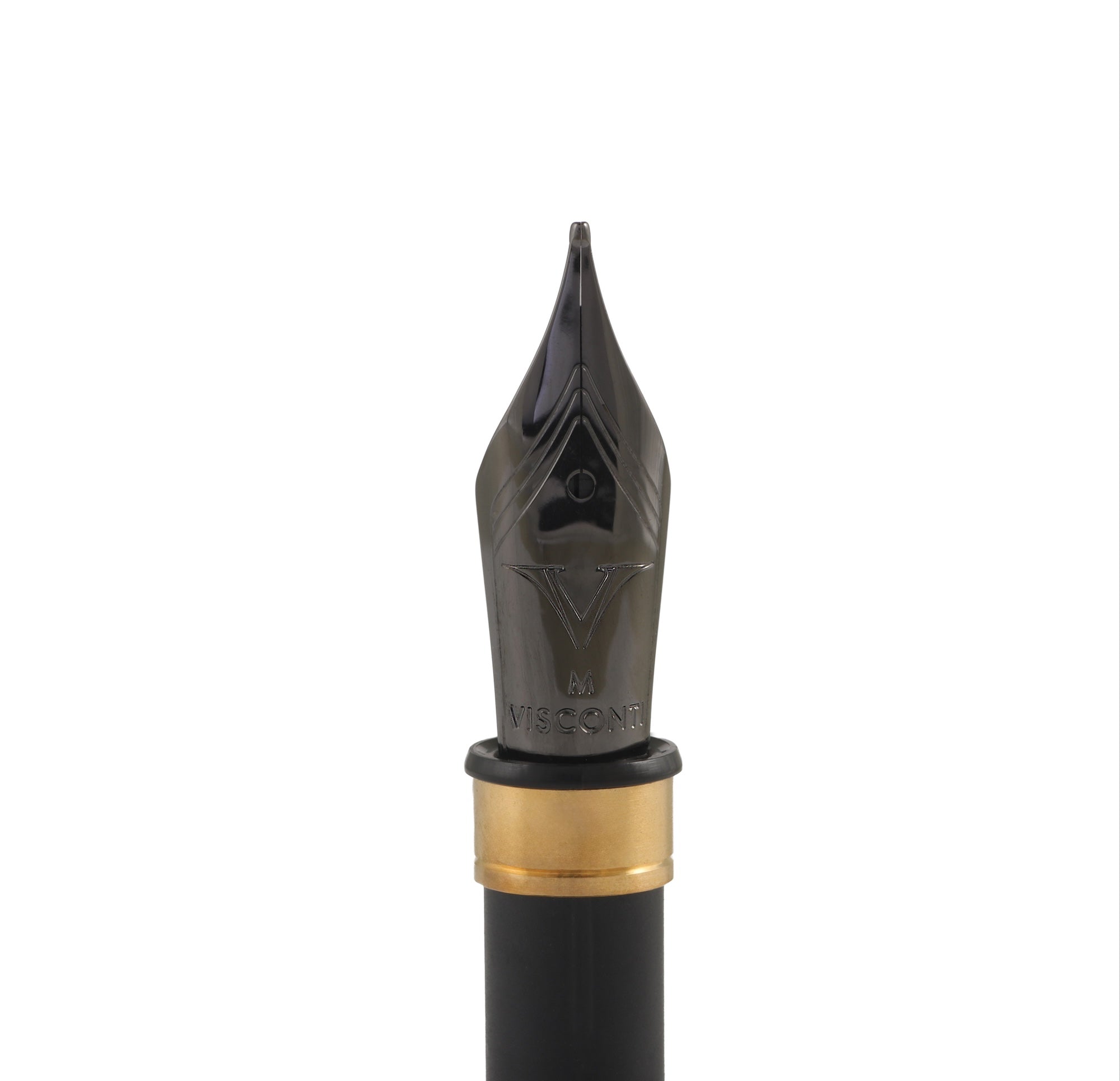 Bloc-Plume GA70 Large Acier Noir Visconti