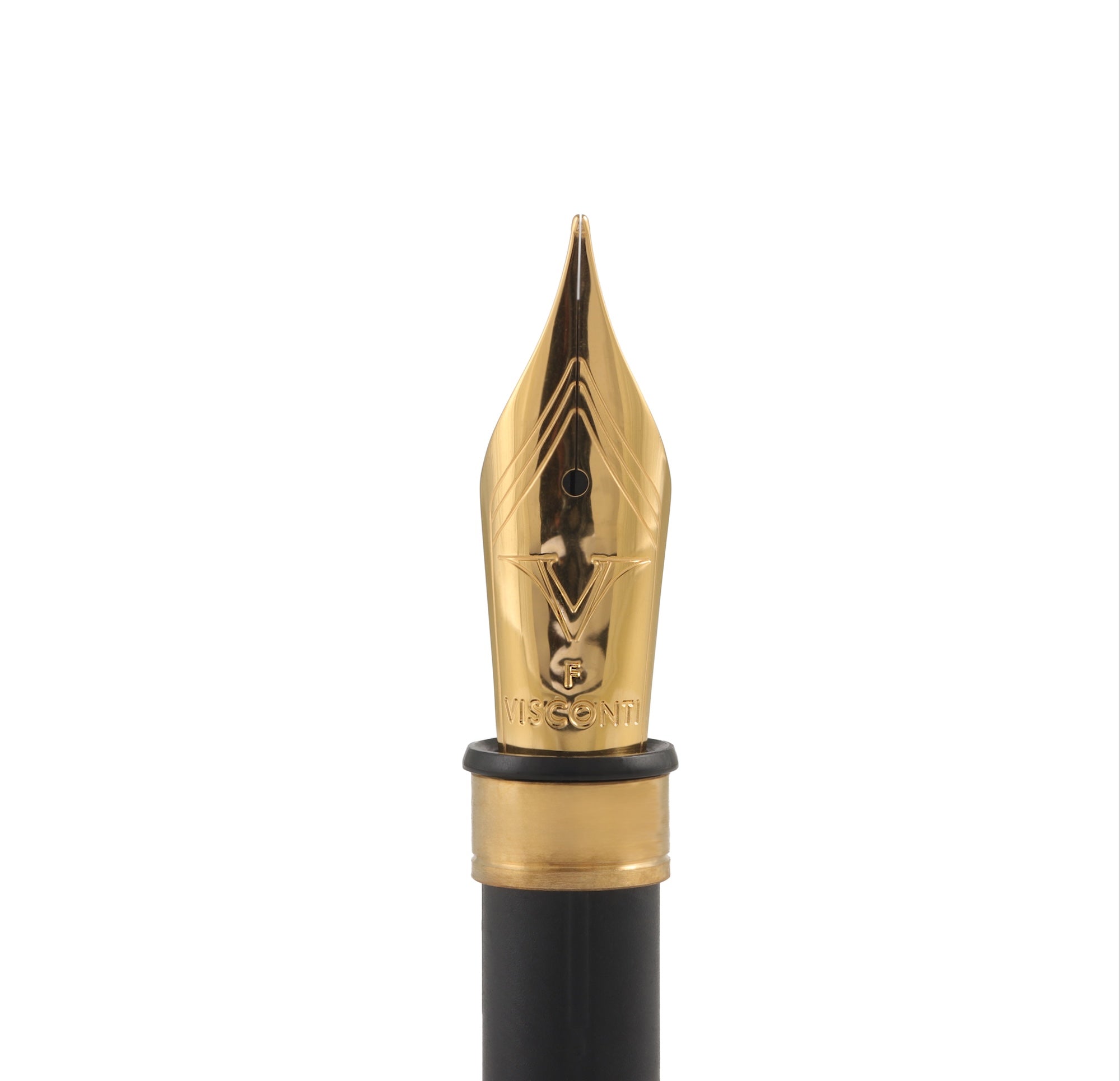 Bloc-Plume GA70 Large Acier Doré Visconti