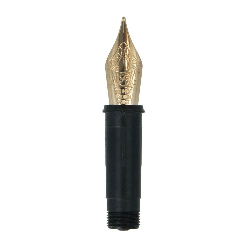 Bloc Plume Schmidt Plaqué Or F MAJOHN