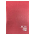 Cahier A5 Retro à Carreaux Rouge Daiso