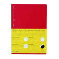 Carnet A5 à Carreaux 1/2 Année Rouge Stalogy