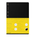 Carnet A5 à Carreaux 365 Jours Noir Stalogy