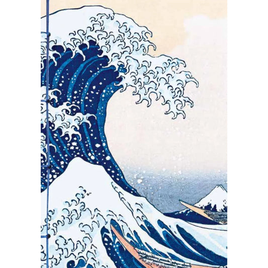 Carnet A5 Grande Vague de Kanagawae Éditions Hazan