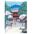 Carnet A5 Les Pagodes Dans l'Estampe Japonaise Éditions Hazan