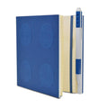 Carnet Carré Bleu à Fermeture avec Stylo Gel LEGO